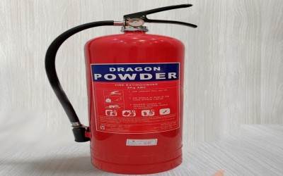 Bình bôt MFZL8 ABC hiệu DRANGON việt nam TEM KIỂM ĐỊNH BỘ CÔNG AN